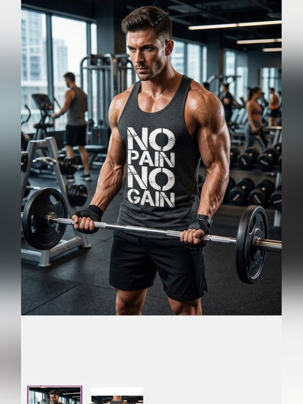 Men's Muscle Tank Sz L